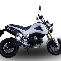 Scarico GPR compatibile con  Honda Msx - Grom 125  2018-2020, Furore Poppy, Scarico completo omologato,fornito con db killer estraibile,catalizzatore e collettore