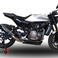 Scarico GPR compatibile con  Husqvarna Vitpilen 701 2018-2020, Furore Evo4 Poppy, Scarico omologato, silenziatore con db killer estraibile e raccordo specifico