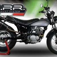 Scarico GPR compatibile con  Suzuki Rv 200 Van Van 2016-2017, Furore Poppy, Terminale di scarico omologato, fornito con db killer estraibile, catalizzatore e raccordo specifico