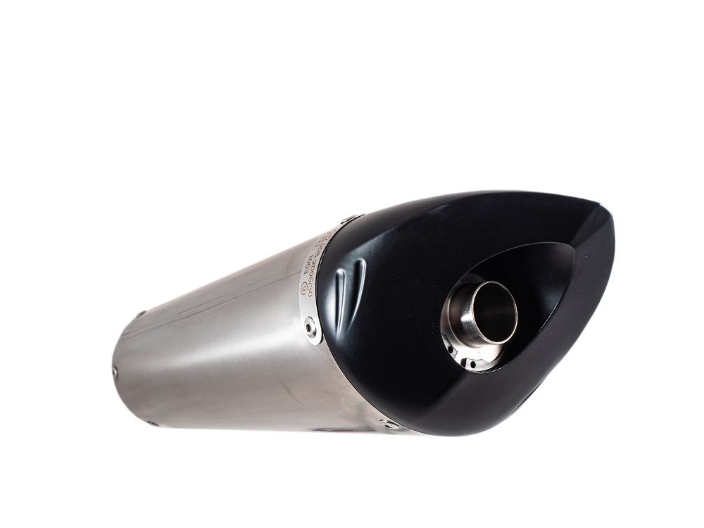 GPR exhaust compatible with  Honda Cbr 1000 Rr 2004-2007, Tiburon Titanium, Homologated legal slip-on exhaust including removable db killer and link pipe 