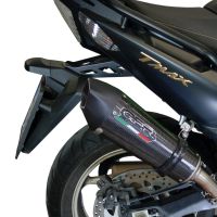 Scarico GPR compatibile con  Yamaha T-Max 500 2001-2011, Gpe Ann. Poppy, Scarico completo omologato,fornito con db killer estraibile,catalizzatore e collettore