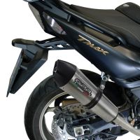 Scarico GPR compatibile con  Yamaha T-Max 530 2012-2016, Gpe Ann. titanium, Scarico completo omologato,fornito con db killer estraibile,catalizzatore e collettore