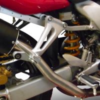 Scarico GPR compatibile con  Honda Vtr 1000 F Firestorm  1997-2007, M3 Inox , Coppia di terminali di scarico omologati, forniti con db killer removibili e raccordi specifici