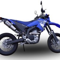 Scarico GPR compatibile con  Yamaha WR 250 X-R 2007-2019, Gpe Ann. titanium, Scarico omologato, silenziatore con db killer estraibile e raccordo specifico