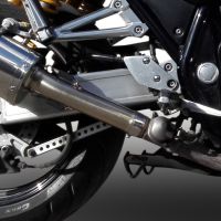 Scarico GPR compatibile con  Yamaha Xjr 1300 2007-2017, Trioval, Scarico omologato, silenziatore con db killer estraibile e raccordo specifico