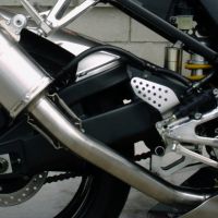 GPR exhaust compatible with  Yamaha Yzf 1000 R1  2002-2003, Albus Ceramic, Homologated legal slip-on exhaust including removable db killer and link pipe 