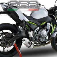 Scarico GPR compatibile con  Kawasaki Z 650 2023-2024, Albus Evo4, Scarico completo omologato per il rumore,fornito con db killer,catalizzatore conforme alla revisione e collettore