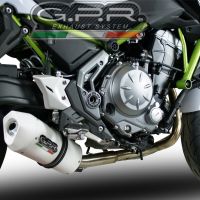 Scarico GPR compatibile con  Kawasaki Z 650 2023-2024, Albus Evo4, Scarico completo omologato per il rumore,fornito con db killer,catalizzatore conforme alla revisione e collettore