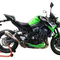 Scarico GPR compatibile con  Kawasaki Z 900 2020-2020, Powercone Evo, Scarico omologato, silenziatore con db killer estraibile e raccordo specifico