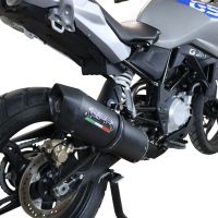 Scarico GPR compatibile con  Bmw G 310 Gs 2022-2024, Furore Evo4 Nero, Scarico completo omologato,fornito con db killer estraibile,catalizzatore e collettore