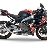 GPR exhaust compatible with  Aprilia RS 457 2024-2025, M3 Inox , Racing full system exhaust, including removable db killer 