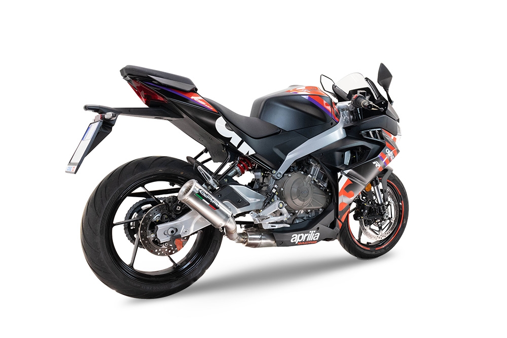 GPR exhaust compatible with  Aprilia RS 457 2024-2025, M3 Inox , Racing full system exhaust, including removable db killer 