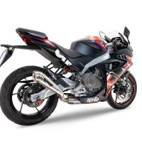 Scarico GPR compatibile con  Aprilia RS 457 2024-2025, Powercone Evo, Scarico completo omologato,fornito con db killer estraibile,catalizzatore e collettore