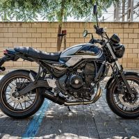 Scarico GPR compatibile con  Kawasaki Z 650 RS 2021-2023, M3 Black Titanium, Scarico completo omologato per il rumore,fornito con db killer,catalizzatore conforme alla revisione e collettore