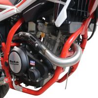 Scarico GPR compatibile con  Beta RR 125 4T Enduro 2019-2020, Decatalizzatore, Collettore tubo decatalizzatore