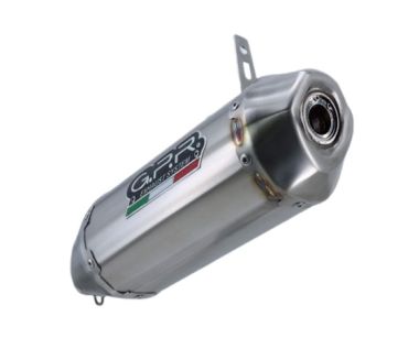 GPR exhaust compatible with  Can Am Outlander 1000 MAX XMR XTP 2012-2023, PENTACROSS INOX, Homologated legal slip-on exhaust including removable db killer and link pipe 