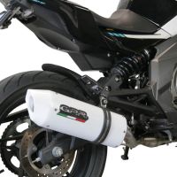 Scarico GPR compatibile con  Cf Moto 400 NK 2019-2020, Albus Evo4, Terminale di scarico omologato,fornito con db killer estraibile,catalizzatore e collettore