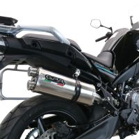 Scarico GPR compatibile con  Cf Moto 800 Mt Sport 2022-2024, Dual Titanium, Scarico omologato, silenziatore con db killer estraibile e raccordo specifico