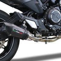 Scarico GPR compatibile con  Cf Moto 700 CL-X Adv 2022-2024, Gpe Ann. Poppy, Scarico semi completo, omologato per mercati extracee, fornito con db killer estraibile e collettore specifico