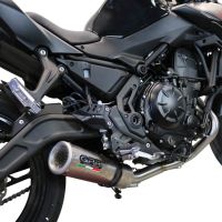 Scarico GPR compatibile con  Kawasaki Ninja 650 2021-2022, M3 Inox , Scarico completo omologato,fornito con db killer estraibile,catalizzatore e collettore