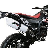 GPR exhaust compatible with  Aprilia Sx 125 2021-2024, Albus Evo4, Homologated legal slip-on exhaust including removable db killer, link pipe and catalyst 