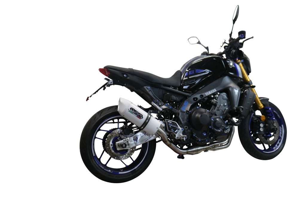 Scarico GPR compatibile con  Yamaha Mt-09 2021-2023, Albus Evo4, Scarico completo omologato,fornito con db killer estraibile,catalizzatore e collettore