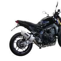 Scarico GPR compatibile con  Yamaha Mt-09 2021-2023, Albus Evo4, Scarico completo omologato,fornito con db killer estraibile,catalizzatore e collettore