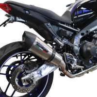 Scarico GPR compatibile con  Yamaha Mt-09 2021-2023, GP Evo4 Titanium, Scarico completo omologato,fornito con db killer estraibile,catalizzatore e collettore