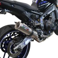 Scarico GPR compatibile con  Yamaha Mt-09 2021-2023, M3 Inox , Scarico completo omologato,fornito con db killer estraibile,catalizzatore e collettore