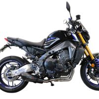 Scarico GPR compatibile con  Yamaha Mt-09 2021-2024, Gpe Ann. Poppy, Scarico completo omologato,fornito con db killer estraibile e collettore, legale solo per alcuni mercati extracee