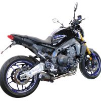 Scarico GPR compatibile con  Yamaha Mt-09 2021-2024, Gpe Ann. Poppy, Scarico completo omologato,fornito con db killer estraibile e collettore, legale solo per alcuni mercati extracee