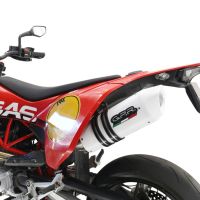 Scarico GPR compatibile con  Gas Gas SM 700 2023-2024, Albus Evo4, Terminale di scarico omologato, fornito con db killer estraibile, catalizzatore e raccordo specifico