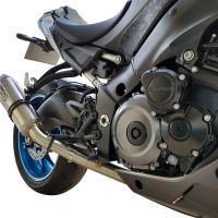 Scarico GPR compatibile con  Suzuki Gsx-S 1000  2017-2020, GP Evo4 Titanium, Scarico completo omologato,fornito con db killer estraibile,catalizzatore e collettore