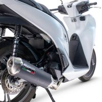 Scarico GPR compatibile con  Honda SH 125 2024-2025, Pentascooter, Scarico completo omologato per il rumore,fornito con db killer,catalizzatore conforme alla revisione e collettore