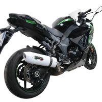 Scarico GPR compatibile con  Kawasaki Ninja 1000 Sx 2021-2024, Albus Evo4, Scarico omologato, silenziatore con db killer estraibile e raccordo specifico