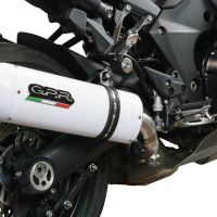 Scarico GPR compatibile con  Kawasaki Ninja 1000 Sx 2021-2024, Albus Evo4, Scarico omologato, silenziatore con db killer estraibile e raccordo specifico