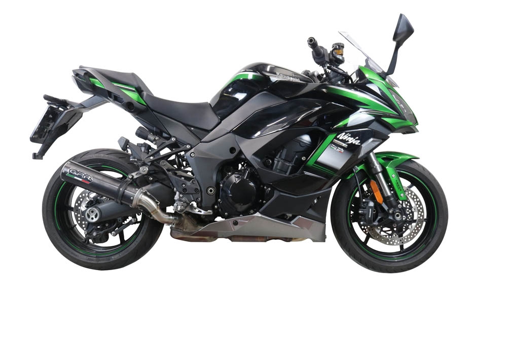 Scarico GPR compatibile con  Kawasaki Ninja 1000 Sx 2020-2020, M3 Poppy , Terminale di scarico racing, con raccordo, senza omologazione