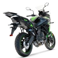 Scarico GPR compatibile con  Kawasaki Versys 650 2023-2024, Furore Evo4 Poppy, Scarico completo omologato per il rumore,fornito con db killer,catalizzatore conforme alla revisione e collettore