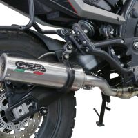 Scarico GPR compatibile con  Moto Morini X-CAPE 650 2021-2023, M3 Inox , Scarico semi-completo omologato,fornito con db killer estraibile,catalizzatore e collettore