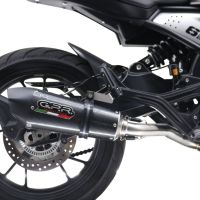 Scarico GPR compatibile con  Moto Morini Seiemmezzo Str 2022-2024, GP Evo4 Poppy, Scarico semi-completo omologato,fornito con db killer estraibile,catalizzatore e collettore