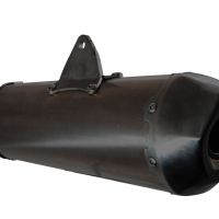 GPR exhaust compatible with  Voge SR4 Max 2022-2024, Pentaroad Black, Slip-on exhaust legal for UK and non-EU markets including link pipe and removable db killer 