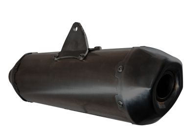 GPR exhaust compatible with  Zontes M 125 2022-2024, Pentaroad Black, Homologated legal full system exhaust, including removable db killer and catalyst 