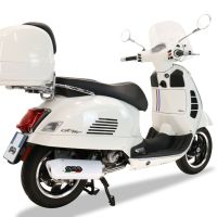 Scarico GPR compatibile con  Piaggio Vespa 300 Gts - Gtv - Touring - Super  2019-2020, Albus Ceramic, Scarico completo racing, fornito con db killer estraibile e collettore, non legale per uso stradale