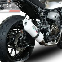 Scarico GPR compatibile con  Yamaha Xsr 700 2021-2024, Albus Evo4, Scarico completo omologato,fornito con db killer estraibile,catalizzatore e collettore