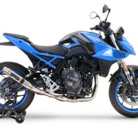 GPR exhaust compatible with  Suzuki Gsx-8R 2022-2024, Deeptone Inox, Racing full system exhaust, including removable db killer 