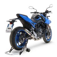 GPR exhaust compatible with  Suzuki Gsx-8R 2022-2024, Deeptone Inox, Racing full system exhaust, including removable db killer 