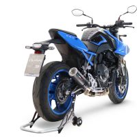 Scarico GPR compatibile con  Suzuki Gsx-8R 2022-2024, M3 Black Titanium, Scarico completo racing, fornito con db killer estraibile e collettore, non conforme per uso stradale