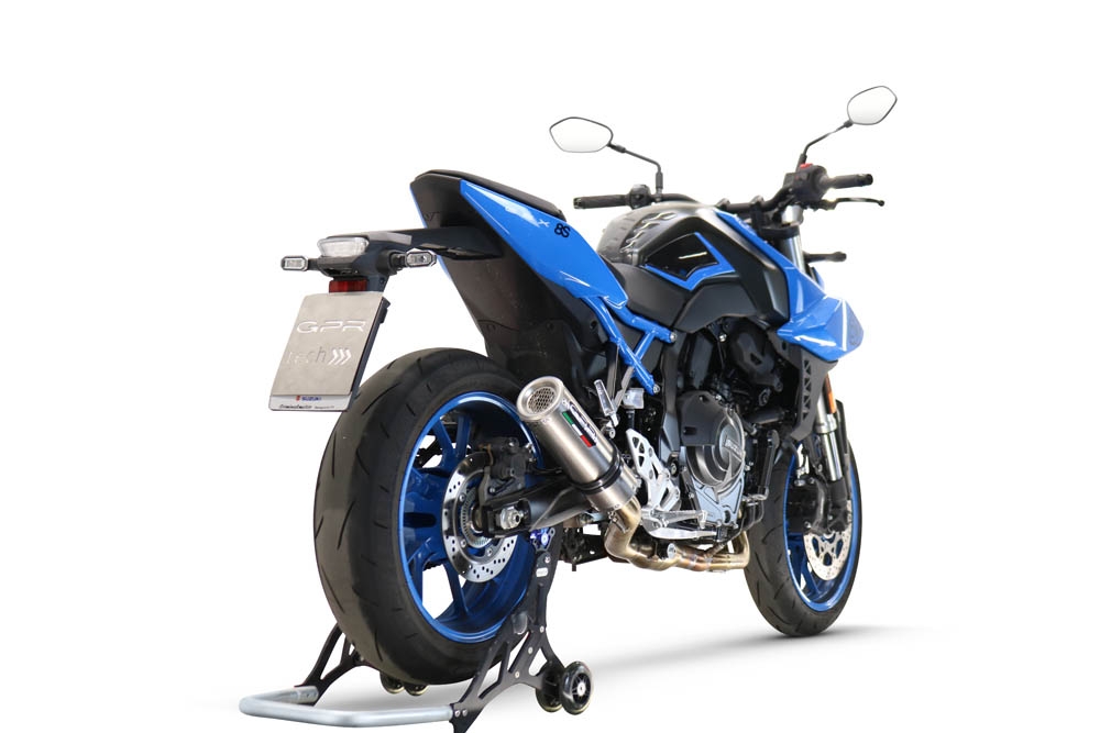 GPR exhaust compatible with  Suzuki Gsx-8S 2022-2024, M3 Inox , Racing full system exhaust, including removable db killer 