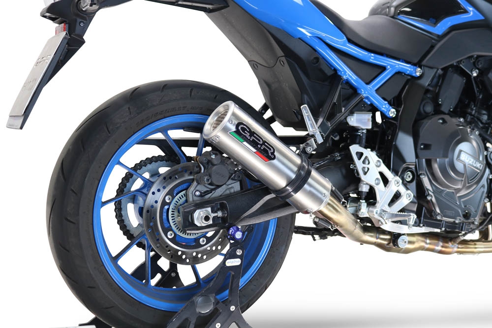 GPR exhaust compatible with  Suzuki Gsx-8S 2022-2024, M3 Inox , Racing full system exhaust, including removable db killer 