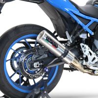 Scarico GPR compatibile con  Suzuki Gsx-8R 2022-2024, M3 Inox , Scarico completo omologato,fornito con db killer estraibile,catalizzatore e collettore